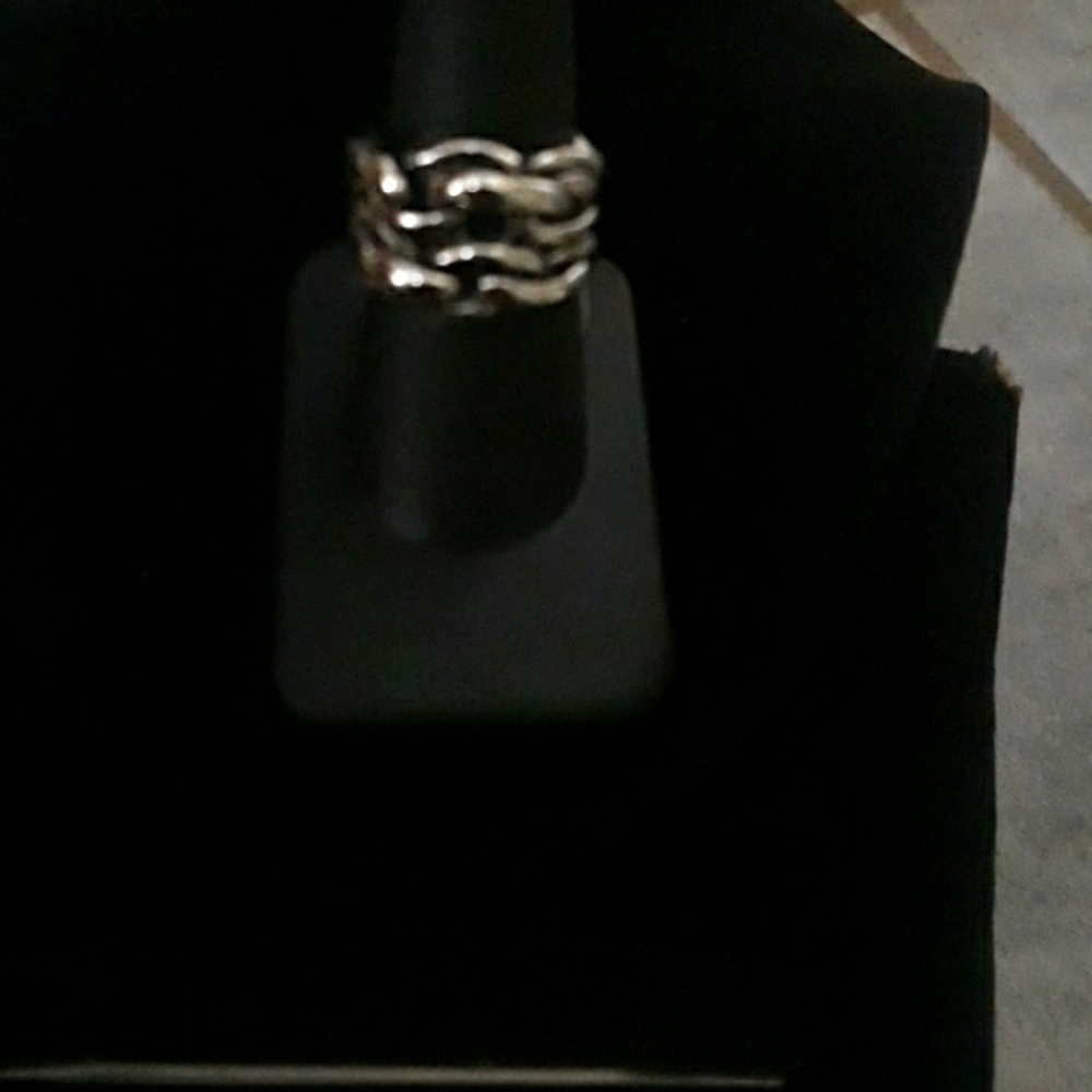 Stainless Ring Sz 8-9